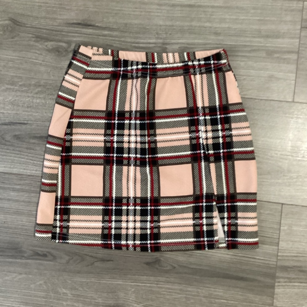 Plaid Short Skirt Burberry Colors